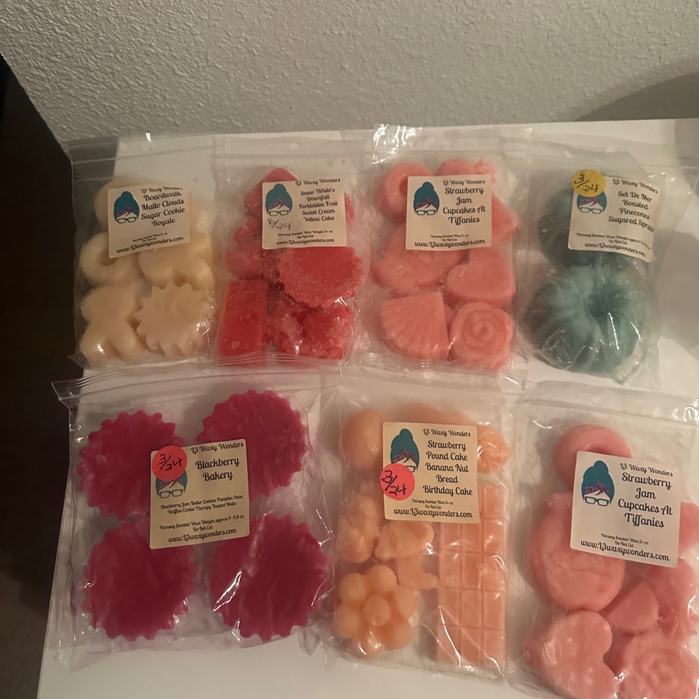Wax Melts Variety Pack - Assorted Colors